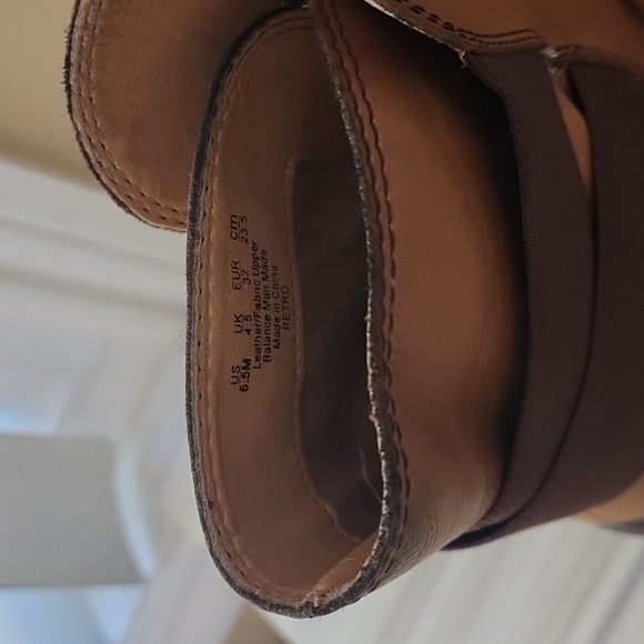 Naya Mirage Leather Ankle Boots Tan Size 6.5 - Picture 9 of 13